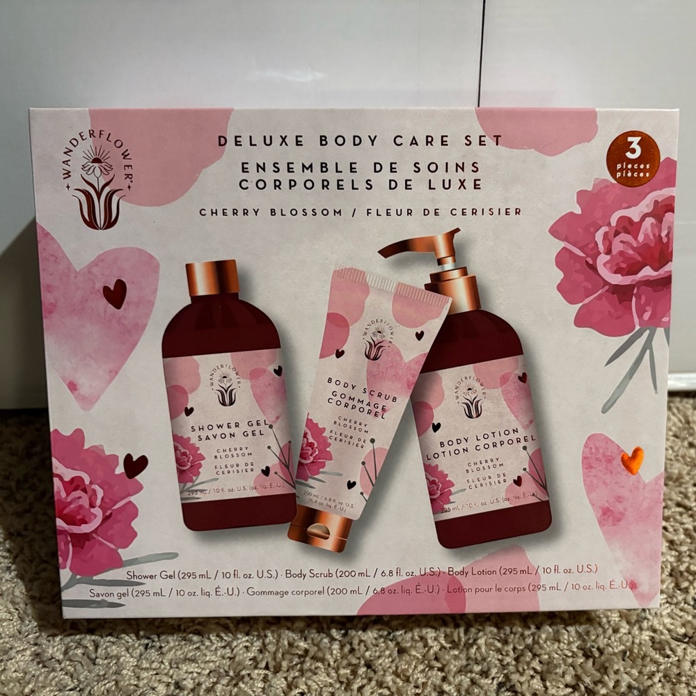 Wanderflower Deluxe Body Care Set